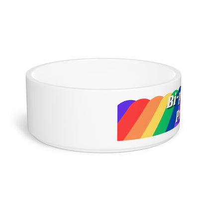 Bi-Pet-Sual and Proud  Humorous and Pun filled Dog Bowl Bisexual Merchandise