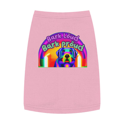 Bark Loud and Bark Proud Dog Tank Top - The Perfect Accessory for Your Sassy Pup