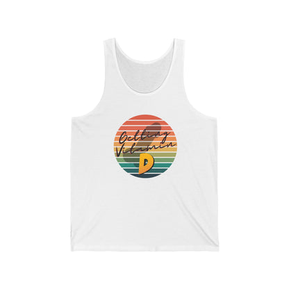 Getting My Vitamin D Unisex Jersey Tank Top - A Cheeky Way to Catch Some Rays